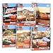 Disney Pixar Cars 48-Piece Jigsaw Puzzle, A Set of 6 Puzzles