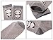 Dosoni Girl Novelty Cartoon Animal Lovely Cute socks 4 packs-Gift Idea (Panda/Blue, free size)