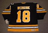 JOHN WENSINK Boston Bruins 1978 CCM Vintage Throwback Away Hockey Jersey