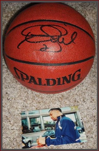 Signed Derek Fisher Basketball - : Pro - Autographed Basketballs