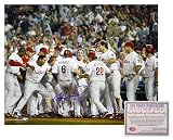 Ryan Howard Philadelphia Phillies - Walk Off HR Celebration - Autographed 16x20 Photograph