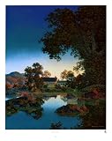 Evening Shadows Fine Art Poster Print by Maxfield Parrish, 19x24