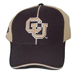 New Colorado University Buffalo Acrylic College Hat - Khaki/Black