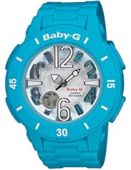 Women Casio BGA170-2B Baby G Baby-G Shock Resistant Turquoise Plastic Resin Case