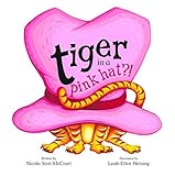 Tiger in a pink hat
