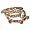 Sparkling Crystal Triple Silver Rose and Gold Tone Stackable Ring Set - Size 6