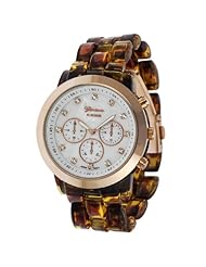 GP by Brinley Co. Tortoise Link Watch