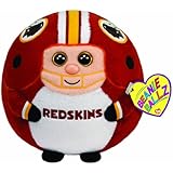 Ty Beanie Ballz Washington Redskins - NFL Ballz
