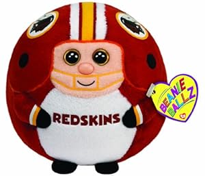 Ty Beanie Ballz Washington Redskins - NFL Ballz