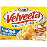 Velveeta Shells & Cheese Dinner, 12-Ounce Boxes (Pack of 6)