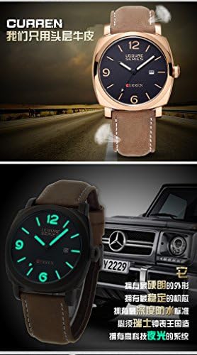 Affute Men's Quartz Watch Casual Watch Analog Display Date Men Watches