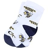 Georgia Tech Yellow Jackets Infant 0-13 All Over Team Logo Bootie Socks
