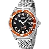 Invicta Men's 6354 Pro Diver Collection GMT Mesh Stainless Steel Watch
