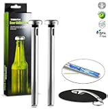 Beer Bottle Cooler Sticks for Rapid Chilling and Keeping Beer Cold By Iron Gadget Offer You a Easy to Install Sticks Designed to Keep Beer Cold Till the Last Sip. BONUS: Beer Bottle Opener and Coaster, Enhance Your Beer Drinking Experience Now!