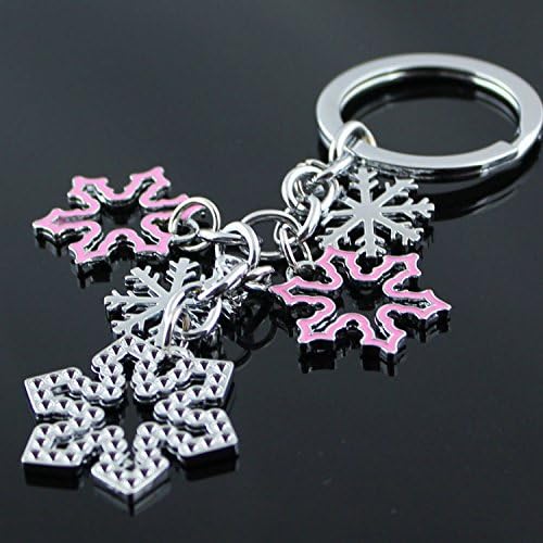 Creative Snowflake Key Chain for Key for Bags or Cellphone (style 01)