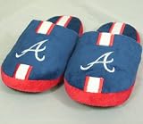 Atlanta Braves MLB Team Stripe Slide Slippers