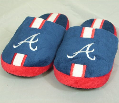 Atlanta Braves MLB Team Stripe Slide Slippers
