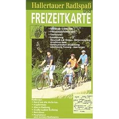 Hallertauer Radlspa� und Freizeitkarte 1:100.000. Sehensw�rdigkeiten, Radwege: Rund um die Hallertau, Hopfentour, Abens-Radweg, Gro�e Laaber Radweg, Ilmtaltour, Paartaltour u.weitere Radwege.Jakobsweg