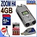 Musical Instruments : Zoom H4 SD Digital Recorder Samson ZoomH4 BigVALUEInc 4GB + AA Saver Accessory Bundle Brand New USA!