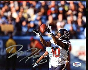 DeAndre Hopkins Autographed Photo - 8x10 #W90133 - PSA/DNA Certified - Autographed NFL Photos