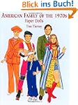 American Family of the 1970s Paper Dolls