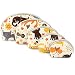 Diwali Gifts for Women Cream Multipurpose Pouch or Purse with Cute Kitten Motif - Combo of 5 (PU-001094-KITTCR) RS.250.00
