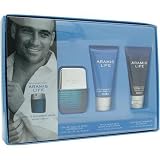 Aramis Life By Aramis For Men. Set-edt Spray 1 oz & Aftershave Balm 1.7 oz & Shower Gel 1.7 oz