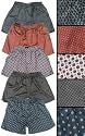 Men's Classic Satin Boxer Shorts, Pack of 5 Printed Boxers