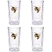 Tervis Tumbler Georgia Tech Yellow Jackets 4 Pack 16 Ounce Team Logo Tall Tumbler Cups