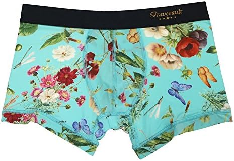 gravevault short trunk FLORA emerald Men's underwear M(30-33)