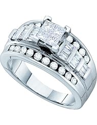1.0CTW DIAMOND INVISIBLE RING
