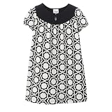 Infant Girls' Circo® Short-Sleeve Keyhole Dress - Ebony