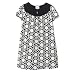 Infant Girls' Circo® Short-Sleeve Keyhole Dress - Ebony