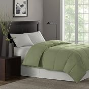 Premier Comfort Softspun King Down Alternative Comforter, Sage