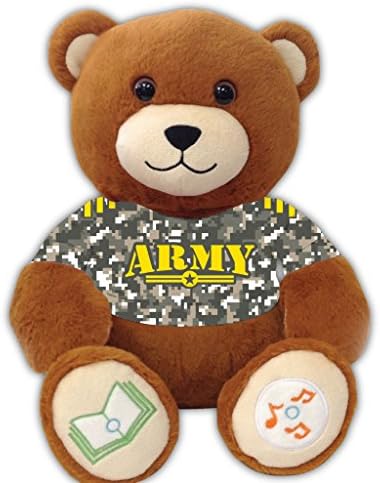 Artie the Army Bear - Bluetooth Enabled Story Telling Bear