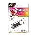 Silicon Power 8GB Jewel J80 USB 3.0 Flash Drive, Titanium (SP008GBUF3J80V1T)