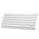 Anker® ウルトラコンパクト Bluetooth ワイヤレスキーボード iOS / Android / Windows / Mac対応 一度の充電で6ヶ月使用可能 (ホワイト)