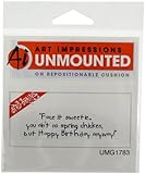 Art Impressions Spring Chicken Rubber Stamp