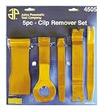 Astro Pneumatic 4505 5-Piece Fastener and Molding Remover Set