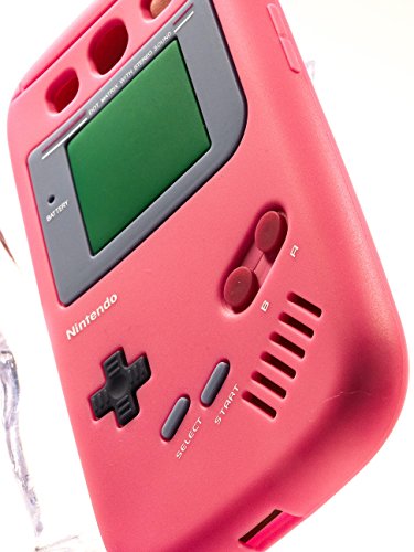 Shockwize (Tm) Showcase Series Samsung Galaxy S3 Retro Nintendo Gameboy Silicone Design Art Artwork Skin Protector Cover Case Shock Absorbing Flex Hybrid (All Providers) I9300 I9305 T999 I747 R530 I535 S960L S986C (Sil Design Gameboy Hot Pink)