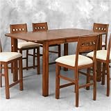 Center Ht. Oval Rectangular Table w/ 18   Butterfly Leaf and Two 8   Drop Leaves