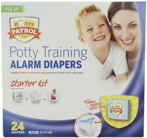 Potty Patrol Boys Starter Kit, 24 Count by Potty Patrol