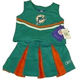 Miami Dolphins NFL Toddler 2pc Tank Cheerleader Halloween Costume 3T