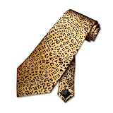 CHEETAH Animal Skin Print Neck Tie. SILK Mens NeckTie.