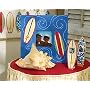 Surfboards Wallies Wallpaper Cutouts