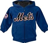 New York Mets Youth Genuine Collection Full Zip Hooded Sweatshirt