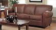 Monterey Leather Sofa By Coaster Furniture