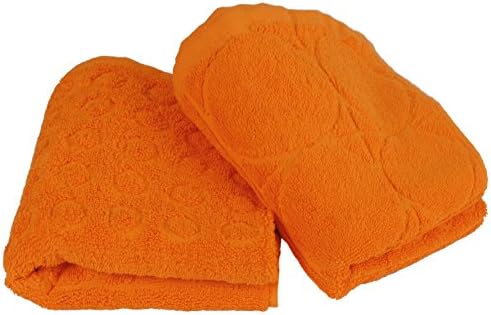 TWL - Fad M Collection - 650 GSM Egyptian Cotton Hand Towel, Popsicle (Set of 2)