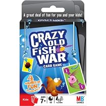 Hasbro Games NCF OLD FISH CRAZY WAR CARD GAME
