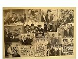  : The Three Stooges Poster Collage Larry Moe Curly 3